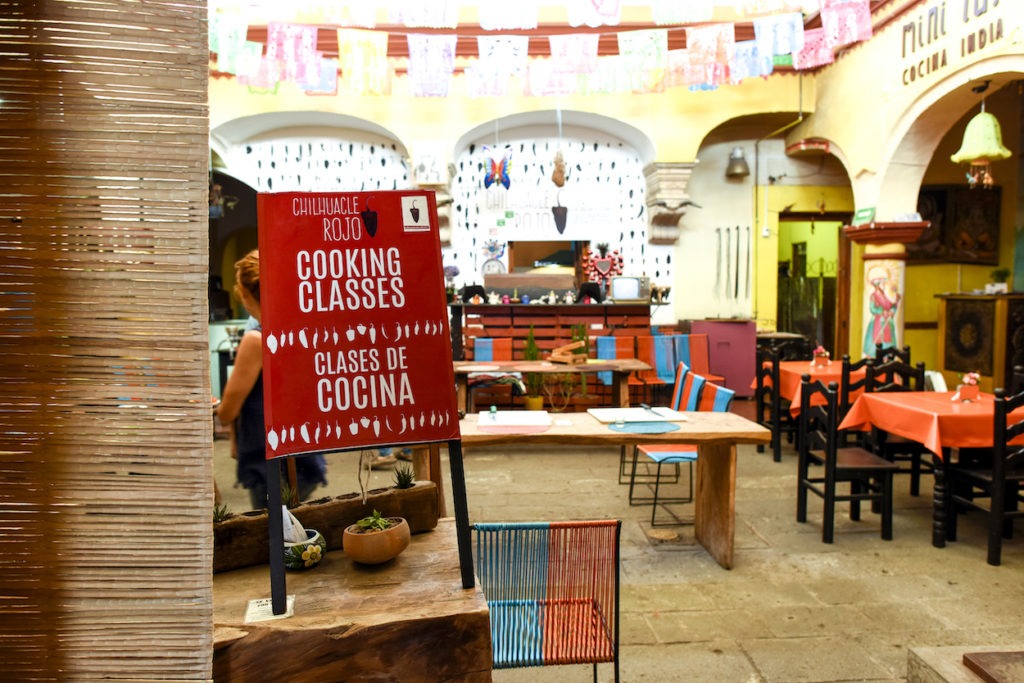 .. Aime vous raconter comment tout a dérapé à Oaxaca, et le cours de cuisine le plus long avec José Luis Diaz (Chilhuacle Rojo)