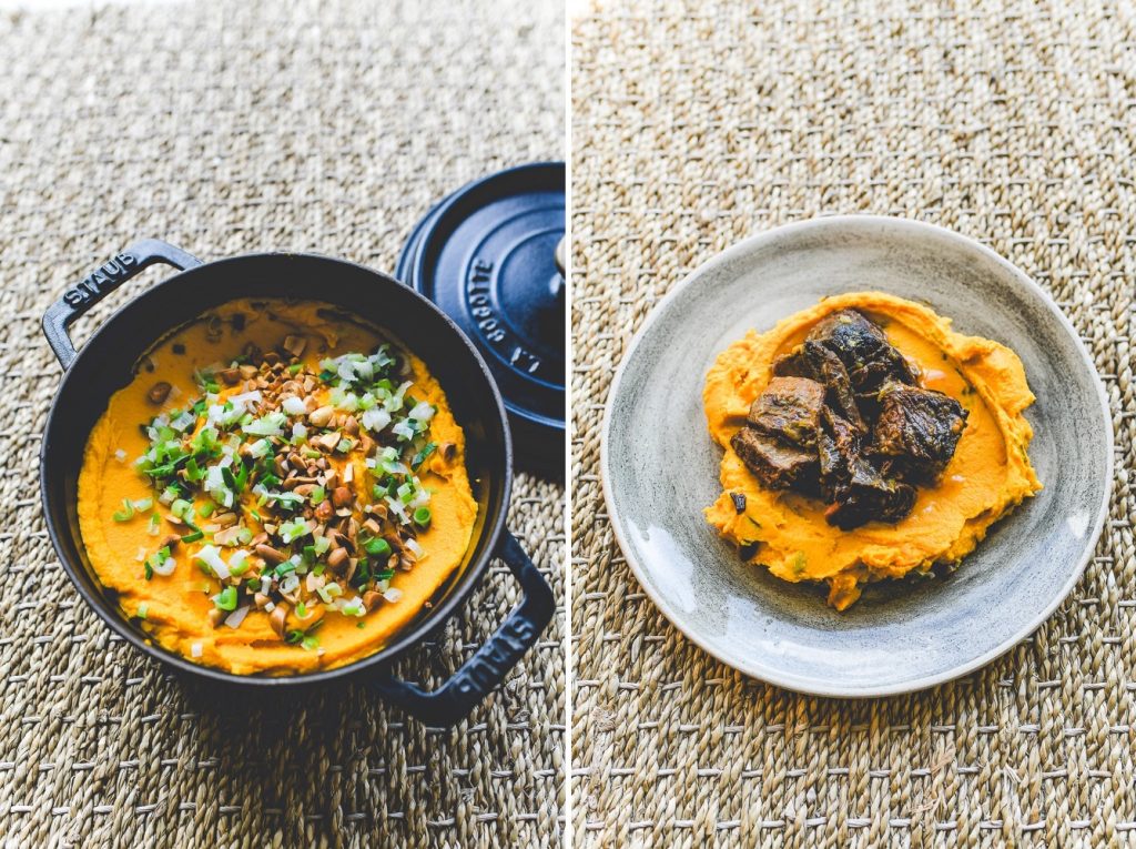 … Aime la viande à la fourchette – Boeuf confit et purée de carotte, locavores